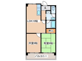 間取図 萬ビル