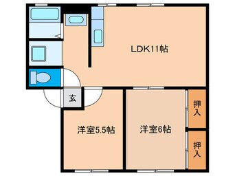 間取図 ソファレ錦織