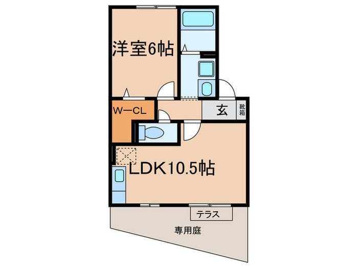 間取り図 ジョイフルヨコタⅢ