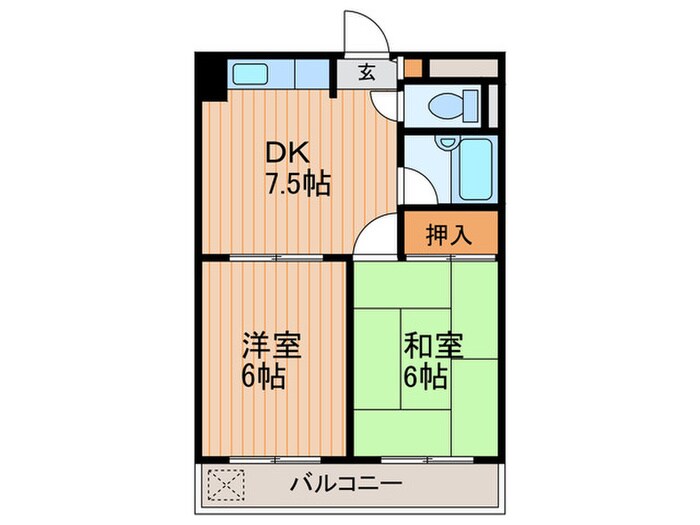 間取り図 メゾン錦