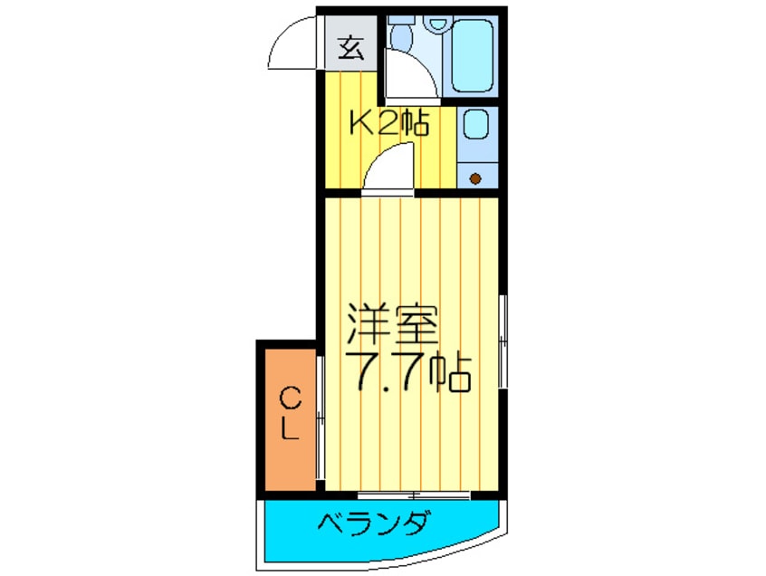 間取図 Ｍプラザ滝井駅前