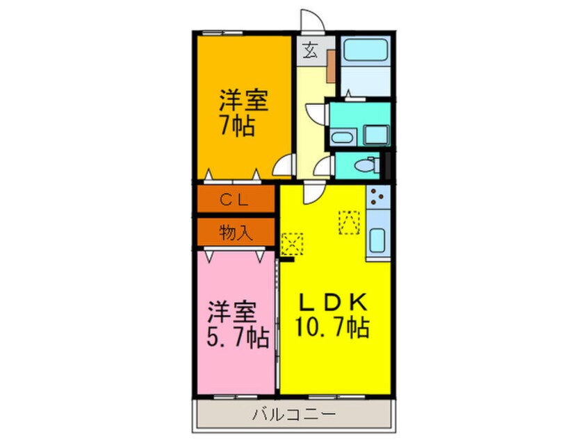 間取図 スバル