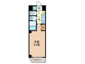 間取図 サンライフ太子橋今市