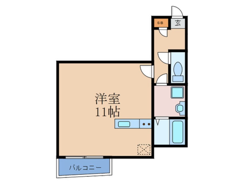 間取図 KOUMASTER NISHIKUJO