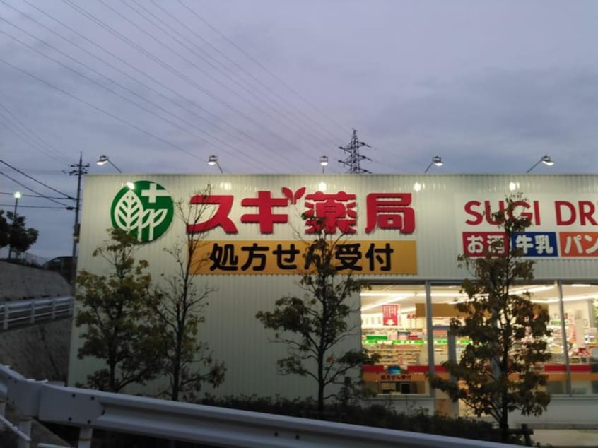 スギ薬局(ドラッグストア)まで230m サザンリバ－名谷