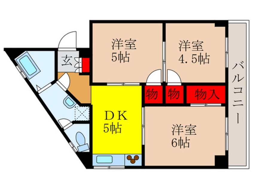 間取図 フォレストパディ