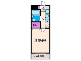 間取図 刀根山ドミトリー