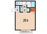 小林弐番館 1Kの間取り