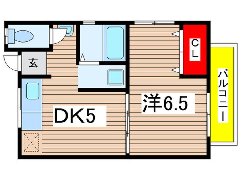 間取図 ハイツ和泉