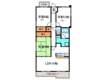 間取図 グランドローエ