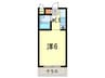 北昭和福富マンション 1Kの間取り
