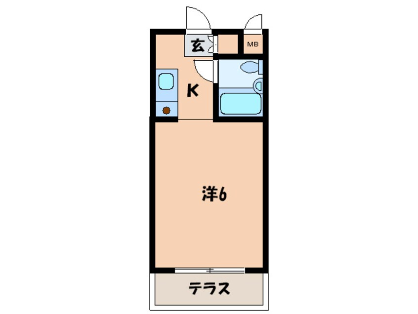 間取図 北昭和福富マンション