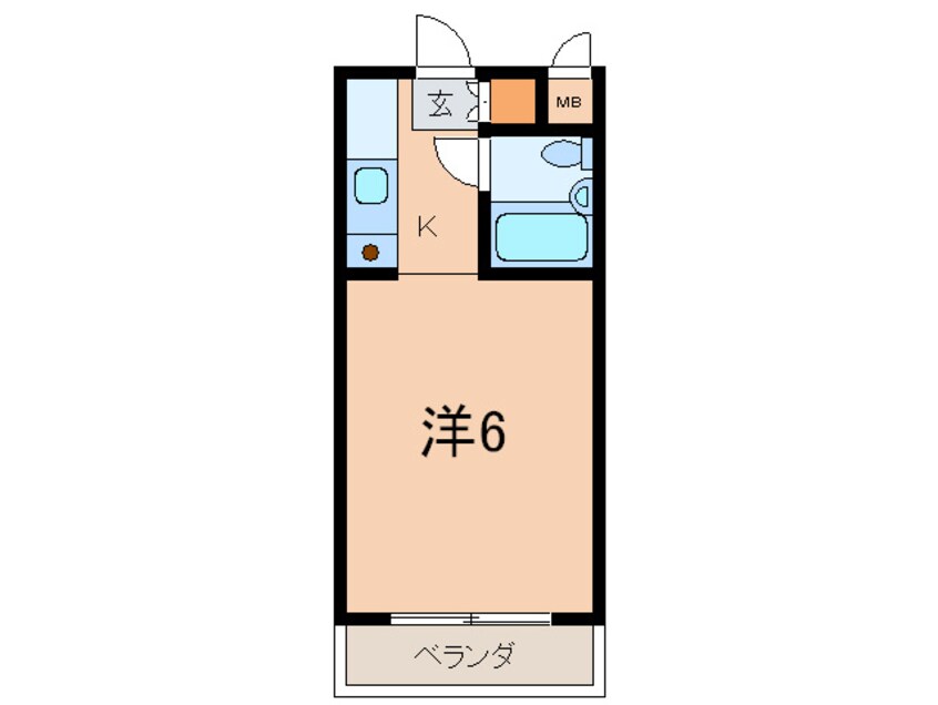 間取図 北昭和福富マンション