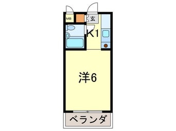 間取図 北昭和福富マンション