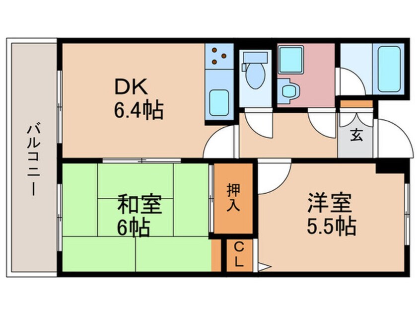 間取図 岡崎ガーデンズ(306)