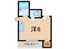 篠原シャレー 1Rの間取り