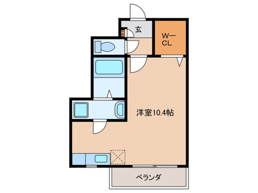 間取図 ベル・ドミ－ル大桐