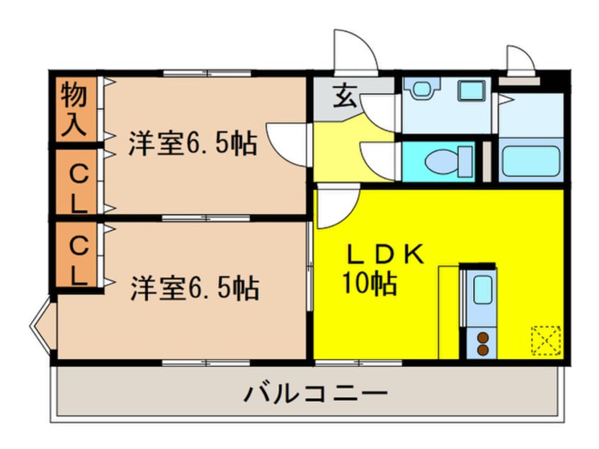 間取図 グランル－ジュ