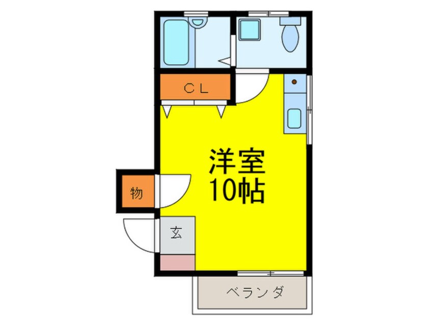 間取図 グランドハイツコスモス