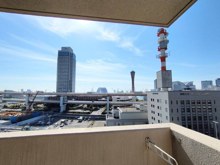 室内からの展望 サンコ－ガルフタワ－