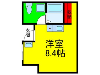 間取図 アペイロンナギサ