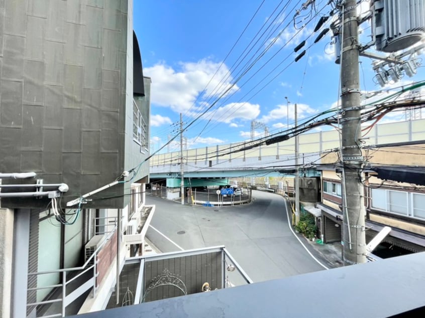 室内からの展望 ハーモニーテラス豊後橋町A