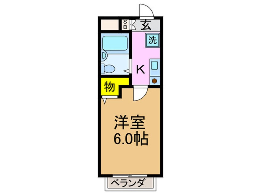 間取図 ハイツドメイン