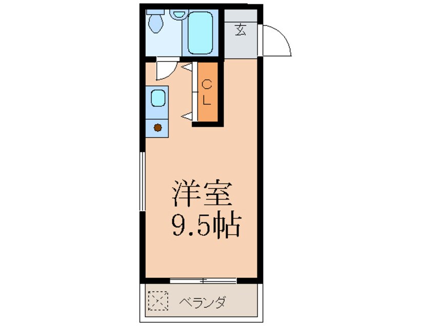 間取図 ファインクレストエサカ