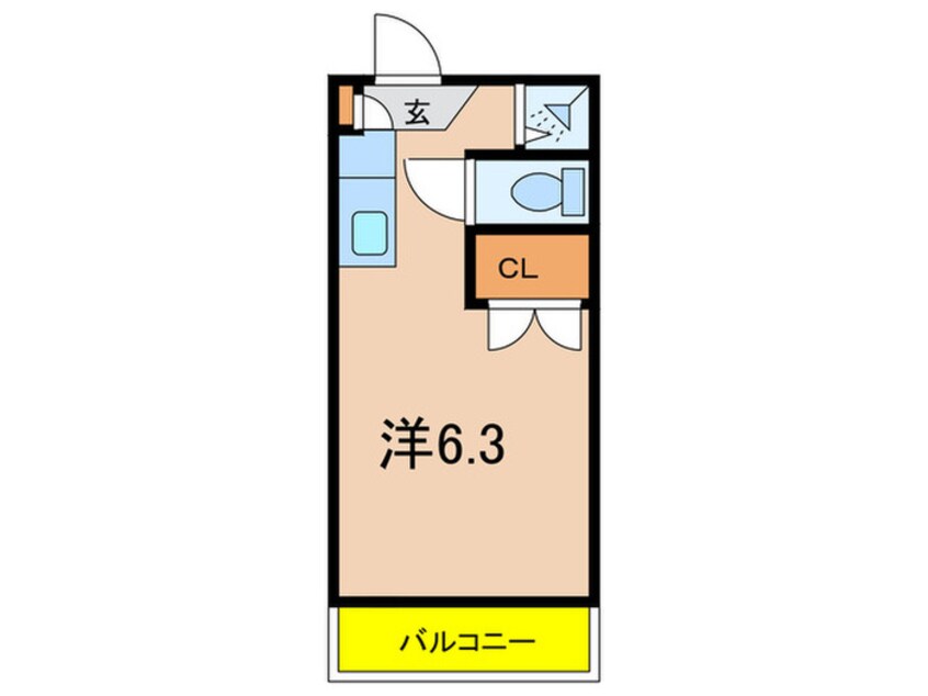 間取図 CASALIEN