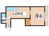 エンパイヤシティ 1LDKの間取り