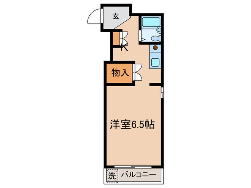 間取図 アンジュ－ル久津川