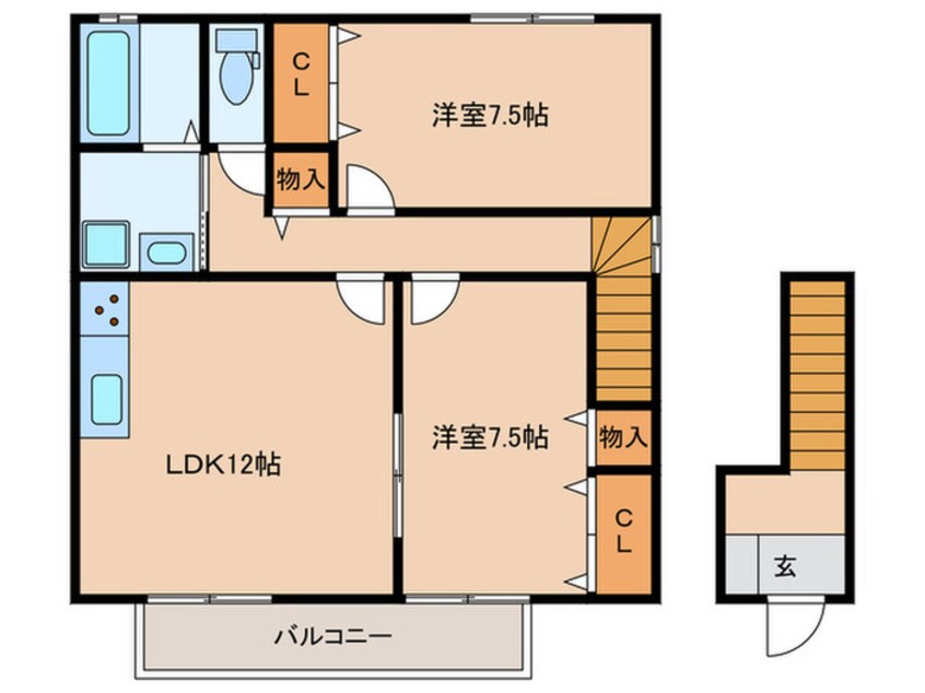 間取図 猪井ハイツ