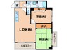 ド－ムシシャ－スチエ梅津 2LDKの間取り