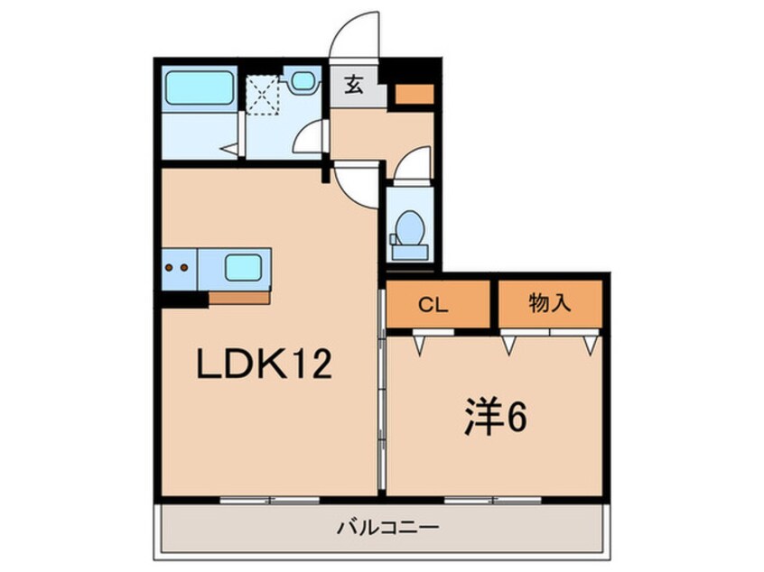 間取図 グレースシャトー