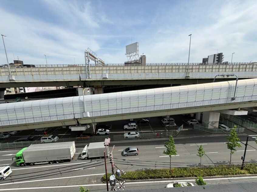 室内からの展望 菊川マンション