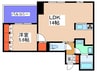 ア－デンタワ－福島ウエスト 1LDKの間取り