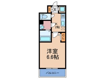 間取図 ｴｽﾘｰﾄﾞﾚｼﾞﾃﾞﾝｽ梅田ﾏｰｸｽ