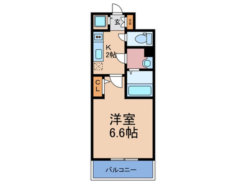 間取図 ｴｽﾘｰﾄﾞﾚｼﾞﾃﾞﾝｽ梅田ﾏｰｸｽ