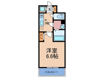 間取図 ｴｽﾘｰﾄﾞﾚｼﾞﾃﾞﾝｽ梅田ﾏｰｸｽ
