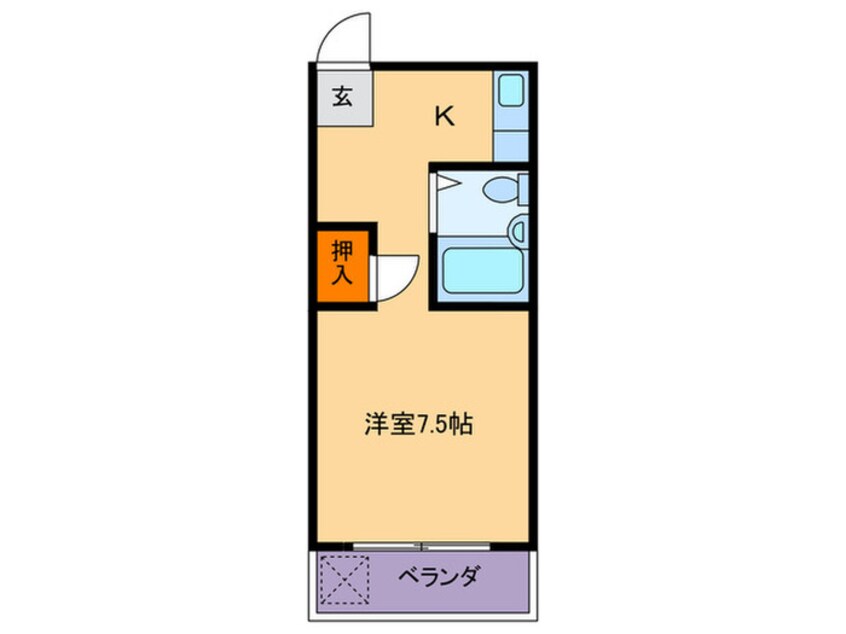 間取図 蔵王ハイツ