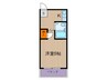 蔵王ハイツ 1Kの間取り