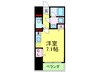 レジデンス本町 1Rの間取り