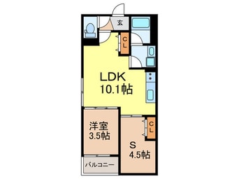 間取図 Ｐｒｅｍｉｅｒ香里