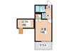 レオパレス２１寝屋川第３ 1Kの間取り