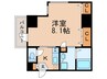 サウスヒルズ中崎町 1Kの間取り