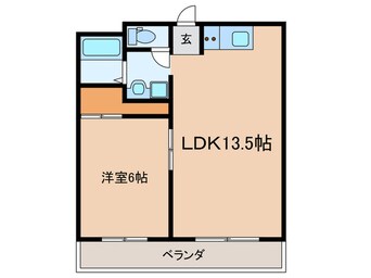 間取図 ダイリンハイツ