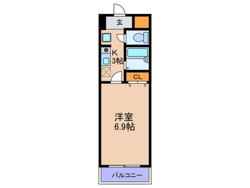 間取図 フェニックスコート天満橋