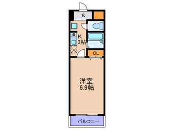 間取図 フェニックスコート天満橋