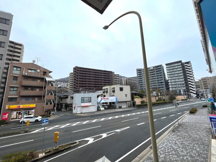 室内からの展望 ハイツアルペン宝塚