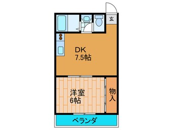 間取図 中西ハイツⅢ